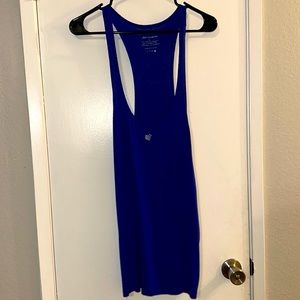 Jed North - Stringer Tank Top - Gym - Blue - Large